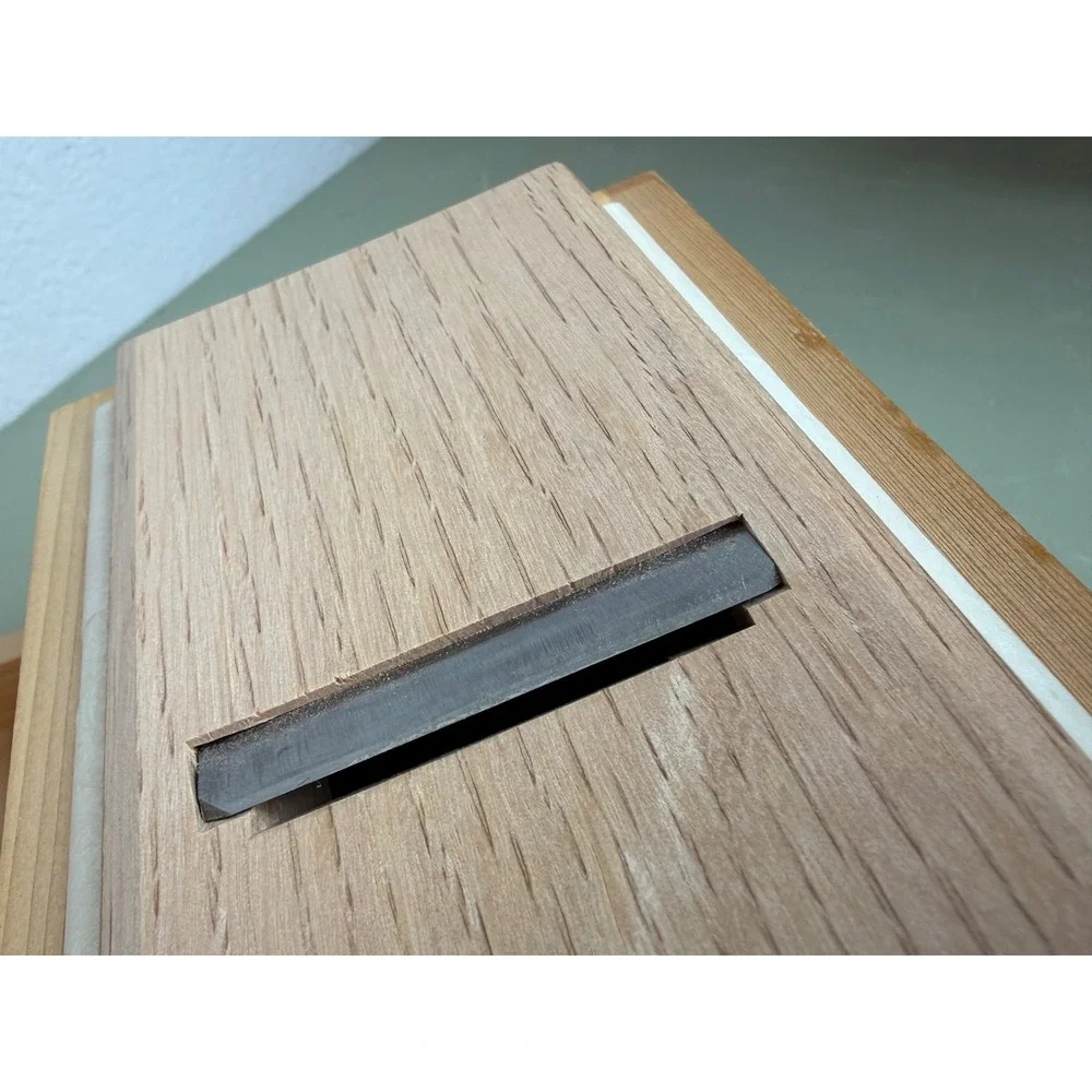 Japanese Katsuobushi Kezuriki Bonito Shaver Kanna Wood Box Blade Japan